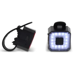 Gift Campaign Set di 2 luci fredde quadrate ricaricabili per la bicicletta 15J></noscript> Torce|Gadget Per Bicicletta