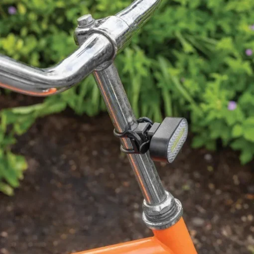 Gift Campaign Set di 2 luci per bici in plastica riciclata con 5 modalità di luce> Gadget Per Bicicletta