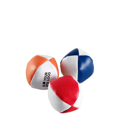 Gift Campaign Set di 3 palline da giocoliere in PVC con sacchetto in cotone> Giochi E Passatempo