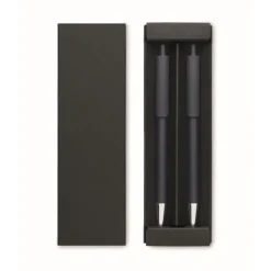 Gift Campaign Set di 2 penne in alluminio riciclato: 1 in grafite e 1 inchiostro blu></noscript> Penne In Metallo