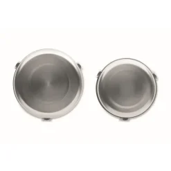 Gift Campaign Set di 2 portavivande promozionali rotondi da 450 e 900ml Inox></noscript> Porta Pranzo