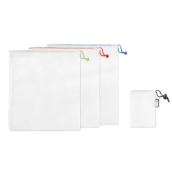 Gift Campaign Set di 3 sacchetti ecologici personalizzati colorati rPET Greenery> Borse Per La Spesa