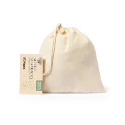 Gift Campaign Set di 3 shampoo vegani da 30 gr l'uno in sacchetto di cotone con logo></noscript> Gadget Per Parrucchieri