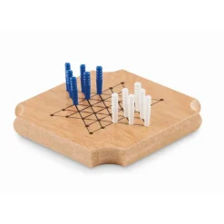 Gift Campaign Set di 4 sottobicchieri in sughero e MDF con gioco da tavola Cork Game><noscript><img width=