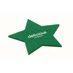 Gift Campaign Set di 4 sottobicchieri personalizzati in feltro a forma di stella></noscript> Gadget Natalizi