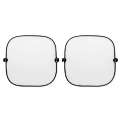 Gift Campaign Set di 2 tendine parasole per auto personalizzate con 2 ventose Shadow> Gadget Per Auto