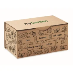 Gift Campaign Set di 5 vasetti, terriccio e semi di 5 ortaggi differenti Veggies Grow><noscript><img width=