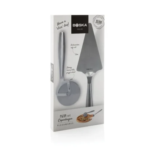 Gift Campaign Set di utensili personalizzabile per pizza in acciaio inox Boska> Altri Utensili Da Cucina