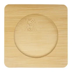 Gift Campaign Set due tazze piccole caffè doppia parete tappo bambù 250ml Macchiato><noscript><img width=