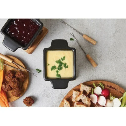 Gift Campaign Set fonduta in ceramica di alta gamma con garanzia a vita Boska> Altri Utensili Da Cucina