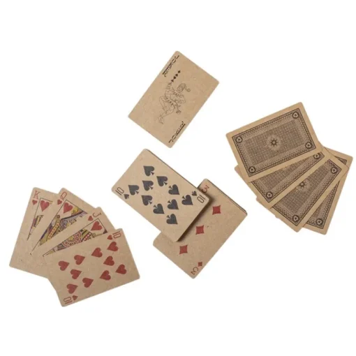 Gift Campaign Set giochi ecologici carte e domino in scatola di con logo Funny> Giochi E Passatempo