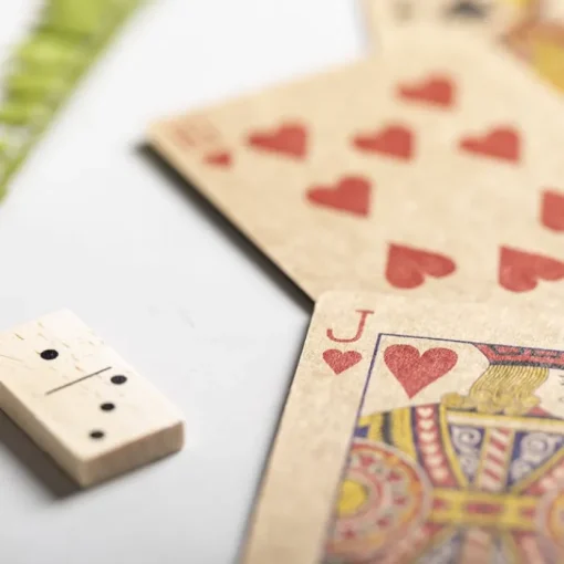 Gift Campaign Set giochi ecologici carte e domino in scatola di con logo Funny> Giochi E Passatempo