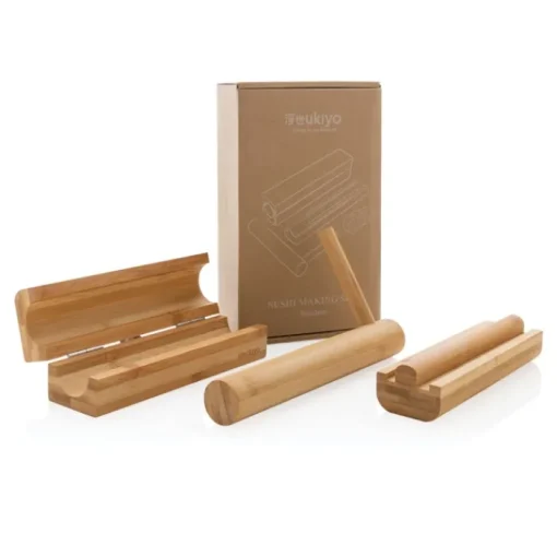 Gift Campaign Set in legno di bambù personalizzabile per preparare il sushi Ukiyo> Altri Utensili Da Cucina
