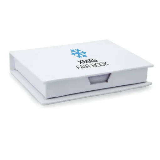 Gift Campaign Set memo con logo in cartone con foglietti e memo stickers Memoset> Post-It E Memo