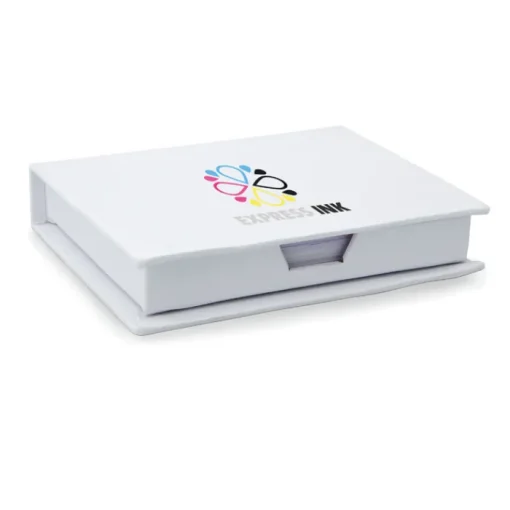 Gift Campaign Set memo con logo in cartone con foglietti e memo stickers Memoset> Post-It E Memo