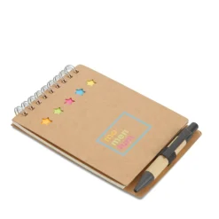 Gift Campaign Set memo con logo spiralato segnapagina e penna Sticky Bloc></noscript> Post-It E Memo|Block Notes
