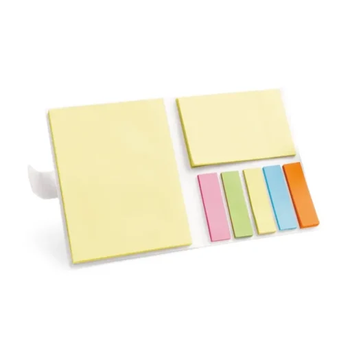 Gift Campaign Set memo differenti dimensioni con stickers segnapagina Sticky Basic> Post-It E Memo