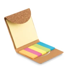 Gift Campaign Set memo promozionale note adesive diffrenti misure e colori SlimCork> Post-It E Memo