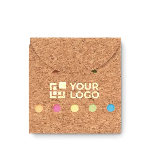 Gift Campaign Set memo promozionale note adesive diffrenti misure e colori SlimCork> Post-It E Memo