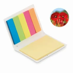 Gift Campaign Set memo sticker e segnapagine copertina con semi papavero SeedGrow> Post-It E Memo