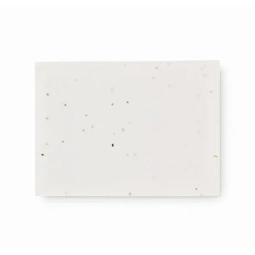 Gift Campaign Set memo sticker e segnapagine copertina con semi papavero SeedGrow> Post-It E Memo