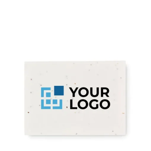 Gift Campaign Set memo sticker e segnapagine copertina con semi papavero SeedGrow> Post-It E Memo