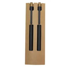 Gift Campaign Set penna con inchiostro blu e matita infinita in fibra di grano> Matite Classiche|Penne Ecologiche