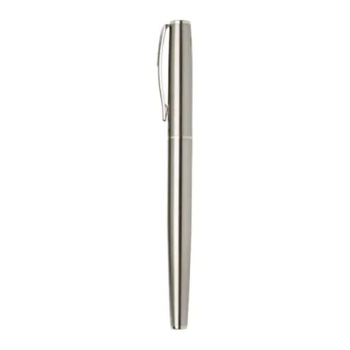 Gift Campaign Set penna e roller in acciaio inox riciclato inchiostro nero> Penne Ecologiche