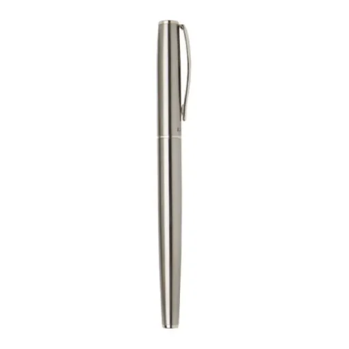Gift Campaign Set penna e roller in acciaio inox riciclato inchiostro nero> Penne Ecologiche