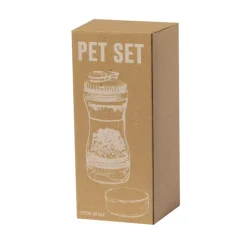 Gift Campaign Set per animali con 2 scomparti e dosatori></noscript> Gadget Per Animali