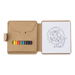 Gift Campaign Set per bambini con 12 disegni da colorare e 12 matite colorate> Matite Colorate