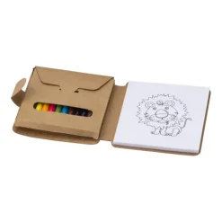 Gift Campaign Set per bambini con 12 disegni da colorare e 12 matite colorate> Matite Colorate