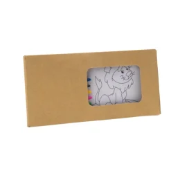 Gift Campaign Set per bambini da colorare con disegni e 8 colori pastello Colortime><noscript><img width=