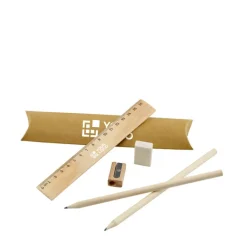Gift Campaign Set per disegnare con due matite in contenitore di carta College></noscript> Gadget Per La Scuola|Astucci