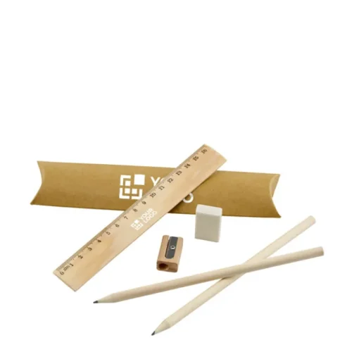Gift Campaign Set per disegnare con due matite in contenitore di carta College> Gadget Per La Scuola|Astucci