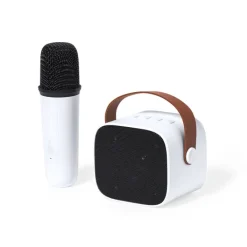 Gift Campaign Set per il karaoke con altoparlante da 5W e microfono bluetooth></noscript> Casse Personalizzate