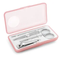 Gift Campaign Set per la manicure con 4 accessori in astuccio personalizzabile Charm> Gadget Per Parrucchieri