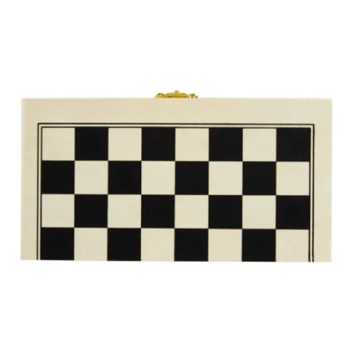Gift Campaign Set per scacchi dama e backgammon in legno di pino pregiato> Giochi E Passatempo
