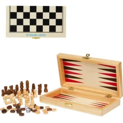 Gift Campaign Set per scacchi dama e backgammon in legno di pino pregiato></noscript> Giochi E Passatempo