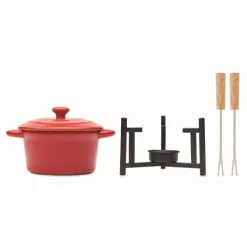 Gift Campaign Set piccolo per fondue per 2 in ceramica con 2 forchettoni da 300 ml> Altri Utensili Da Cucina