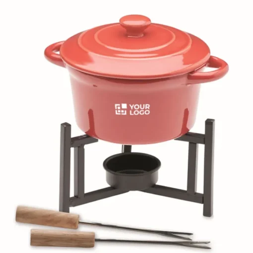 Gift Campaign Set piccolo per fondue per 2 in ceramica con 2 forchettoni da 300 ml> Altri Utensili Da Cucina
