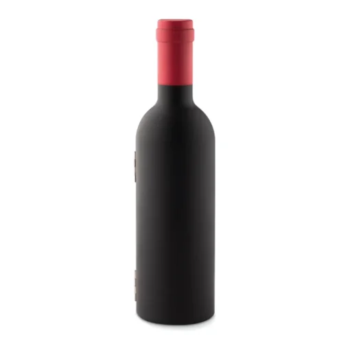 Gift Campaign Set promozionale da vino a forma di bottiglia e 3 accessori Malbec> Gadget Per Vino