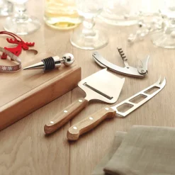 Gift Campaign Set pubblicitario per formaggi e vino in scatola di Camembert></noscript> Altri Utensili Da Cucina