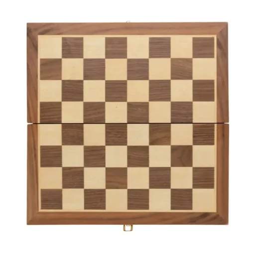 Gift Campaign Set scacchi pubblicitario 32 pedine in legno con scacchiera pieghevole> Giochi E Passatempo