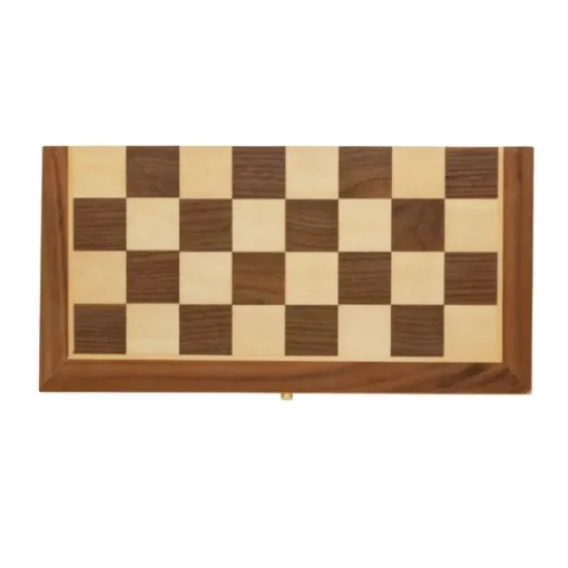 Gift Campaign Set scacchi pubblicitario 32 pedine in legno con scacchiera pieghevole> Giochi E Passatempo