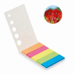 Gift Campaign Set stickers segnapagine personalizzati con semi papavero Plant Seed> Post-It E Memo