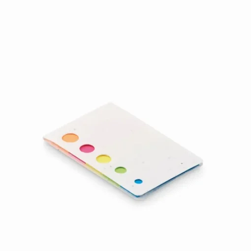 Gift Campaign Set stickers segnapagine personalizzati con semi papavero Plant Seed> Post-It E Memo