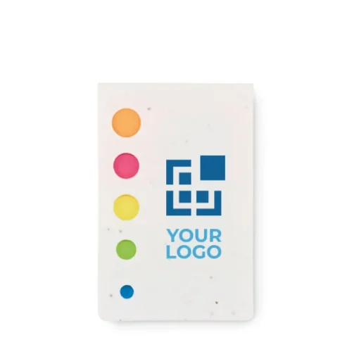 Gift Campaign Set stickers segnapagine personalizzati con semi papavero Plant Seed> Post-It E Memo