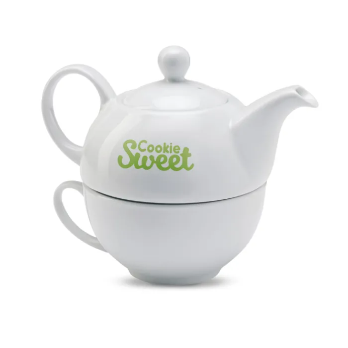 Gift Campaign Set tè con teiera 400ml e tazza in ceramica in confezione Tetera Duo> Tazzine Da Caffè E Tazze Tè