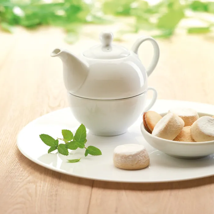 Gift Campaign Set tè con teiera 400ml e tazza in ceramica in confezione Tetera Duo> Tazzine Da Caffè E Tazze Tè